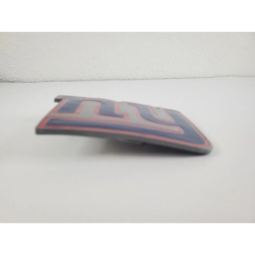 New York Giants Vintage Belt Buckle Pewter Enamel NFL Logo‎ Football NEW